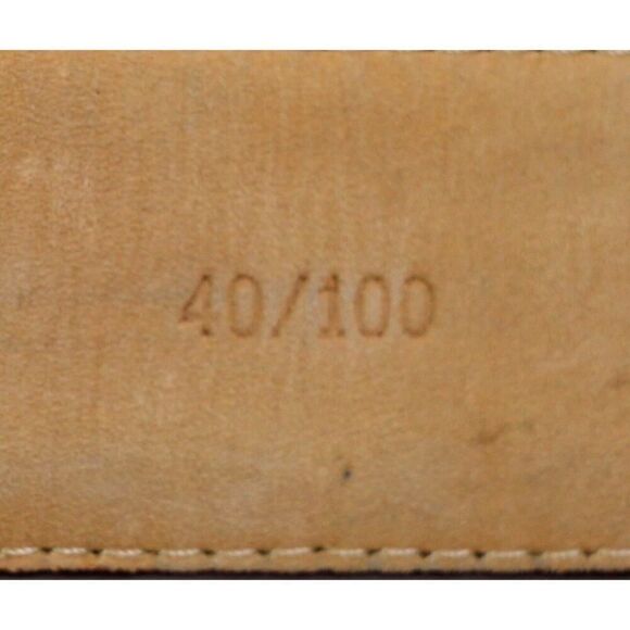 Tommy Bahama WOVEN BROWN REAL LEATHER 1 1/8"Wd DRESS MEN'S BELT Sz 40/100 (t55 - Picture 8 of 16